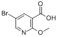 5-Bromo-2-methoxynicotinic acid/54916-66-4/