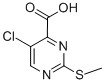 5-Chloro-2-(methylthio)pyrimidine-4-carboxylic acid/61727-33-1/