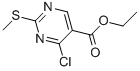 Ethyl 4-chloro-2-methylthio-5-pyrimidinecarboxylate/5909-24-0/