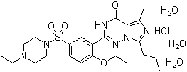 Vardenafil hydrochloride trihydrate/224785-90-4/