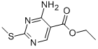 Ethyl 4-amino-2-(methylthio)pyrimidine-5-carboxylate/776-53-4/