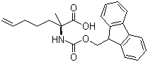 (2S)-2-[[(9H-Fluoren-9-ylmethoxy)carbonyl]amino]-2-methyl-6-heptenoic acid/288617-73-2/