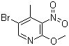 5-Bromo-2-methoxy-3-nitro-4-picoline/884495-14-1/