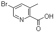 5-Bromo-3-methylpyridine-2-carboxylic acid/886365-43-1/