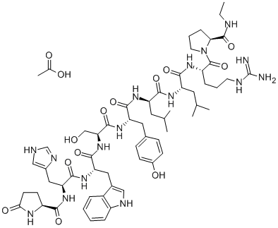 Leuprorelin acetate/74381-53-6/