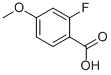2-Fluoro-4-methoxybenzoic acid/394-42-3/