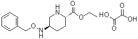 (2S,5R)-Ethyl 5-((benzyloxy)amino)piperidine-2-carboxylate oxalate/1416134-48-9/
