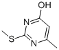 6-Methyl-2-(methylthio)pyrimidin-4-ol/6328-58-1/
