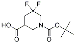 5,5-Difluoro-1,3-piperidinedicarboxylic acid tert-butyl ester/1255666-86-4/