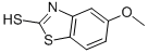 2-Mercapto-5-methoxybenzothiazole/55690-60-3/