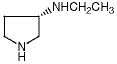 (3S)-(-)-3-(Ethylamino)Pyrrolidine/381670-31-1/