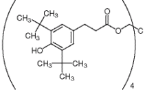 Tetrakis[methylene-3-(3,5-di-tert-butyl-4-hydroxyphenyl)propionate]methane/6683-19-8/