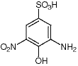 3-Amino-4-hydroxy-5-nitrobenzenesulfonic Acid/96-93-5/