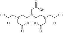 Diethylenetriaminepentaacetic Acid/67-43-6/