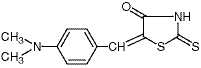 4-Dimethylaminobenzylidenerhodanine/536-17-4/