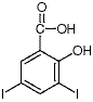 3,5-Diiodosalicylic Acid/133-91-5/