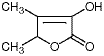 4,5-Dimethyl-3-hydroxy-2(5H)-furanone/28664-35-9/