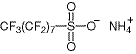 Ammonium Heptadecafluoro-1-octanesulfonate/29081-56-9/