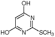 4,6-Dihydroxy-2-methylthiopyrimidine/1979-98-2/