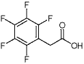 Pentafluorophenylacetic Acid/653-21-4/