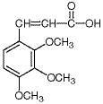 2,3,4-Trimethoxycinnamic Acid/33130-03-9/