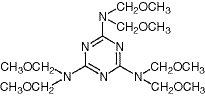2,4,6-Tris[bis(methoxymethyl)amino]-1,3,5-triazine/3089-11-0/